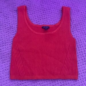 Orange tank top